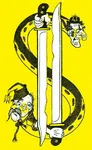 banderite caricature dollar gadsden_flag knife money nationalism oun_upa stepan_bandera ukraine weapon zionism zionist_regime // 370x601 // 54KB