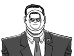 agent cia fbi glasses glowie mask meta:transparent_background police sun_glasses sweating united_states // 666x507 // 114KB