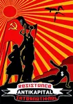 anarchism anarcho_communism capitalism faux_cyrillic hammer_and_sickle international marxism marxism_leninism poster propaganda resistance rising_sun // 428x604 // 68KB