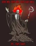 bald brown_eyes hammer_and_sickle lich mage magic soviet_union staff undead vladimir_lenin // 864x1080 // 207KB