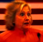 2016 clinton election hillary_clinton reaction_image shock united_states // 1349x1303 // 166KB