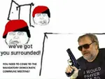 anarchism anarcho_communism glasses gun handgun i_hate_the_antichrist i_would_prefer_not_to pistol ragecomic slavoj_zizek sun_glasses weapon // 712x537 // 40KB