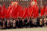 1964 flag may_day meta:highres meta:photo moscow red_flag russia soviet_union // 3072x2078 // 2.8MB