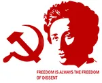 dissent freedom hammer_and_sickle quote rosa_luxemburg // 900x732 // 86KB