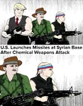 arab assad baathism bashar_al_assad chemical_weapons donald_trump gun hat headband minigun rifle russia russian_federation syria syrian_civil_war united_states vladimir_putin war weapon west_asia // 1024x1312 // 577KB