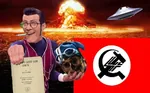 alien anarchism bomb book cigarette egoism explosion flying_saucer glasses max_stirner national_bolshevism nuclear posadism robbie_rotten skull smoking the_ego_and_his_own trotskyism // 1052x650 // 79KB