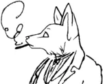 anarchism anthro egoism furry max_stirner meta:lowres smoking // 326x268 // 12KB