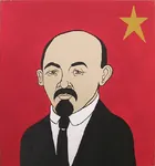 bolshevik meta:sketch russia russian_sfsr soviet_union star vladimir_lenin // 600x643 // 58KB