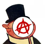 anarchism bourgeoisie capitalism hat mask porky // 576x566 // 212KB