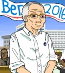 2016 bernie_sanders black_lives_matter election glasses identity_politics social_democracy stage united_states wojak // 1228x1380 // 200KB